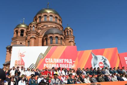 Военный парад, посвященный 80-летию Победы в Волгограде