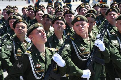 Военный парад, посвященный 80-летию Победы в Волгограде