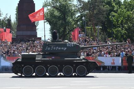 Военный парад, посвященный 80-летию Победы в Волгограде