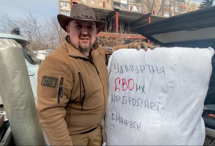 Волонтер Сергей Богатырев