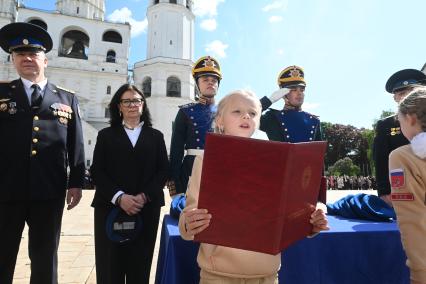 Церемония приведения к клятвам учащихся ФСО России