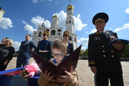 Церемония приведения к клятвам учащихся ФСО России