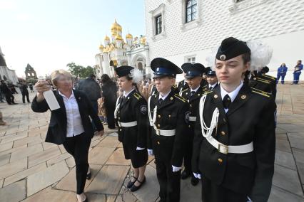 Церемония приведения к клятвам учащихся ФСО России