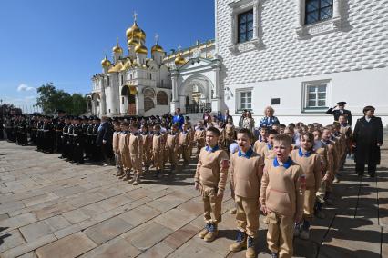 Церемония приведения к клятвам учащихся ФСО России