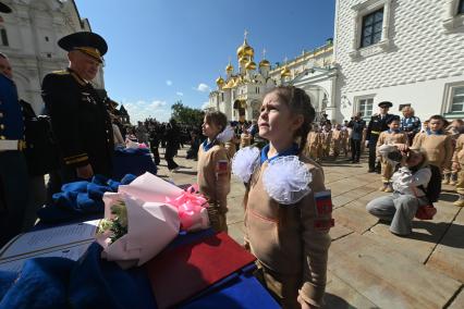 Церемония приведения к клятвам учащихся ФСО России
