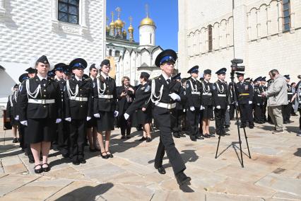 Церемония приведения к клятвам учащихся ФСО России