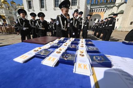 Церемония приведения к клятвам учащихся ФСО России
