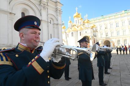 Церемония приведения к клятвам учащихся ФСО России