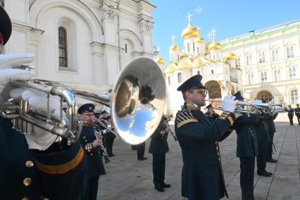 Церемония приведения к клятвам учащихся ФСО России