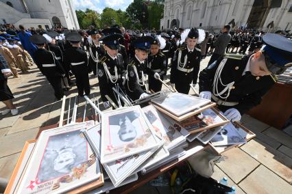 Церемония приведения к клятвам учащихся ФСО России