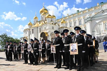 Церемония приведения к клятвам учащихся ФСО России