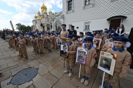 Церемония приведения к клятвам учащихся ФСО России