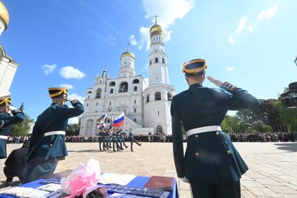 Церемония приведения к клятвам учащихся ФСО России