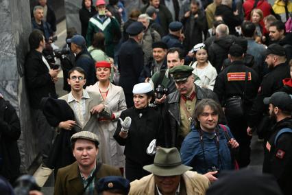 Празднование 90-летия Московского метрополитена