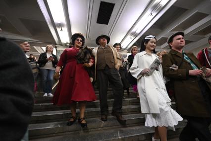 Празднование 90-летия Московского метрополитена