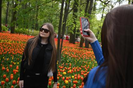 Фестиваль тюльпанов в Санкт-Петербурге
