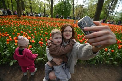 Фестиваль тюльпанов в Санкт-Петербурге