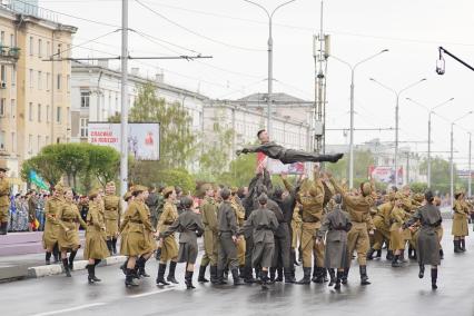 Празднование 80-летия Победы в Великой Отечественной войне в Красноярске