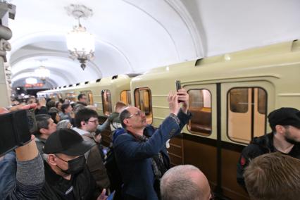 Парад поездов в Московском метро