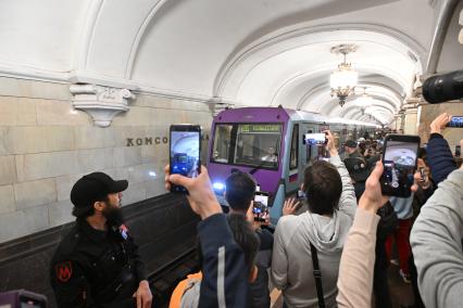 Парад поездов в Московском метро