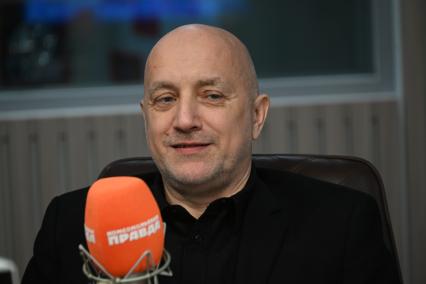Захар Прилепин на радиостанции `Комсомольская правда`