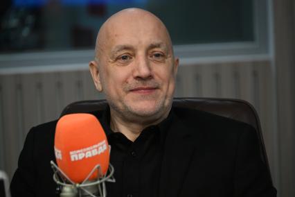 Захар Прилепин на радиостанции `Комсомольская правда`