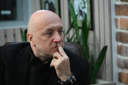 Захар Прилепин на радиостанции `Комсомольская правда`
