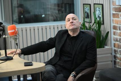 Захар Прилепин на радиостанции `Комсомольская правда`