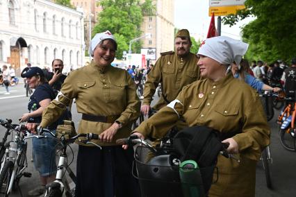 Весенний велофестиваль в Москве