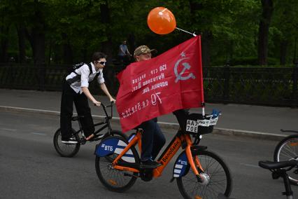 Весенний велофестиваль в Москве