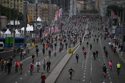 Весенний велофестиваль в Москве