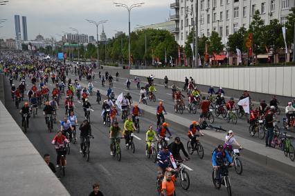 Весенний велофестиваль в Москве