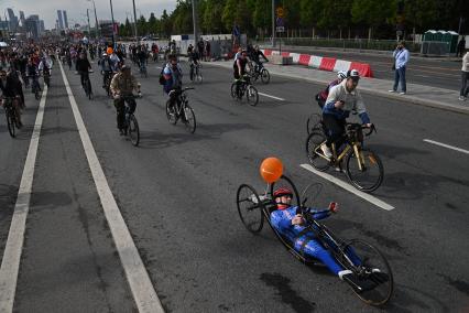 Весенний велофестиваль в Москве
