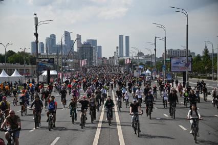 Весенний велофестиваль в Москве