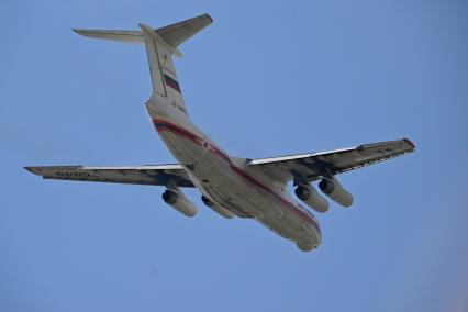 Торжественное мероприятие в честь 30-летия авиации МЧС России в Жуковском