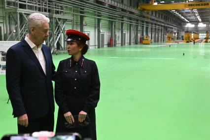 Сергей Собянин посетил электродепо Южное\"