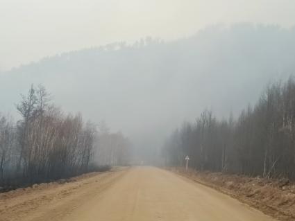 Лесные пожары в Забайкалье