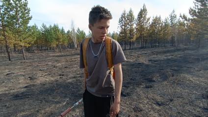 Лесные пожары в Забайкалье