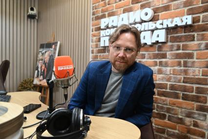 Валерий Карпин на радиостанции `Комсомольская правда`