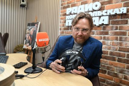 Валерий Карпин на радиостанции `Комсомольская правда`