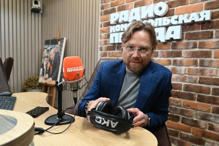 Валерий Карпин на радиостанции `Комсомольская правда`