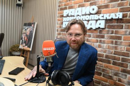 Валерий Карпин на радиостанции `Комсомольская правда`