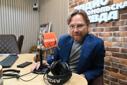 Валерий Карпин на радиостанции `Комсомольская правда`