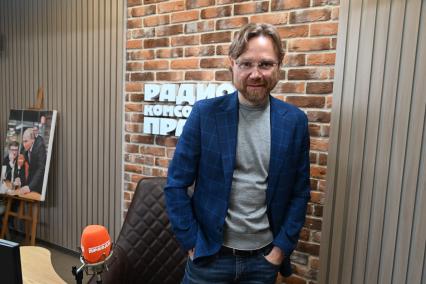 Валерий Карпин на радиостанции `Комсомольская правда`