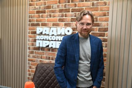 Валерий Карпин на радиостанции `Комсомольская правда`