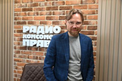 Валерий Карпин на радиостанции `Комсомольская правда`
