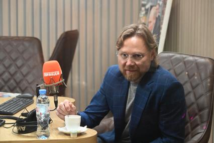 Валерий Карпин на радиостанции `Комсомольская правда`