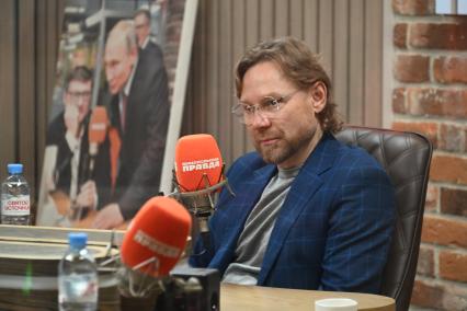 Валерий Карпин на радиостанции `Комсомольская правда`
