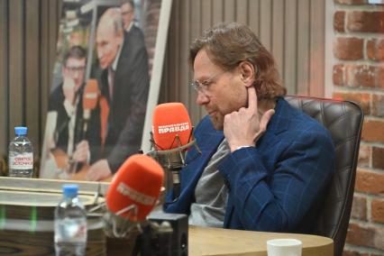 Валерий Карпин на радиостанции `Комсомольская правда`