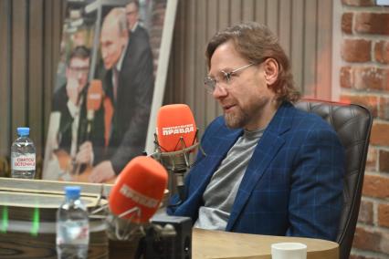 Валерий Карпин на радиостанции `Комсомольская правда`